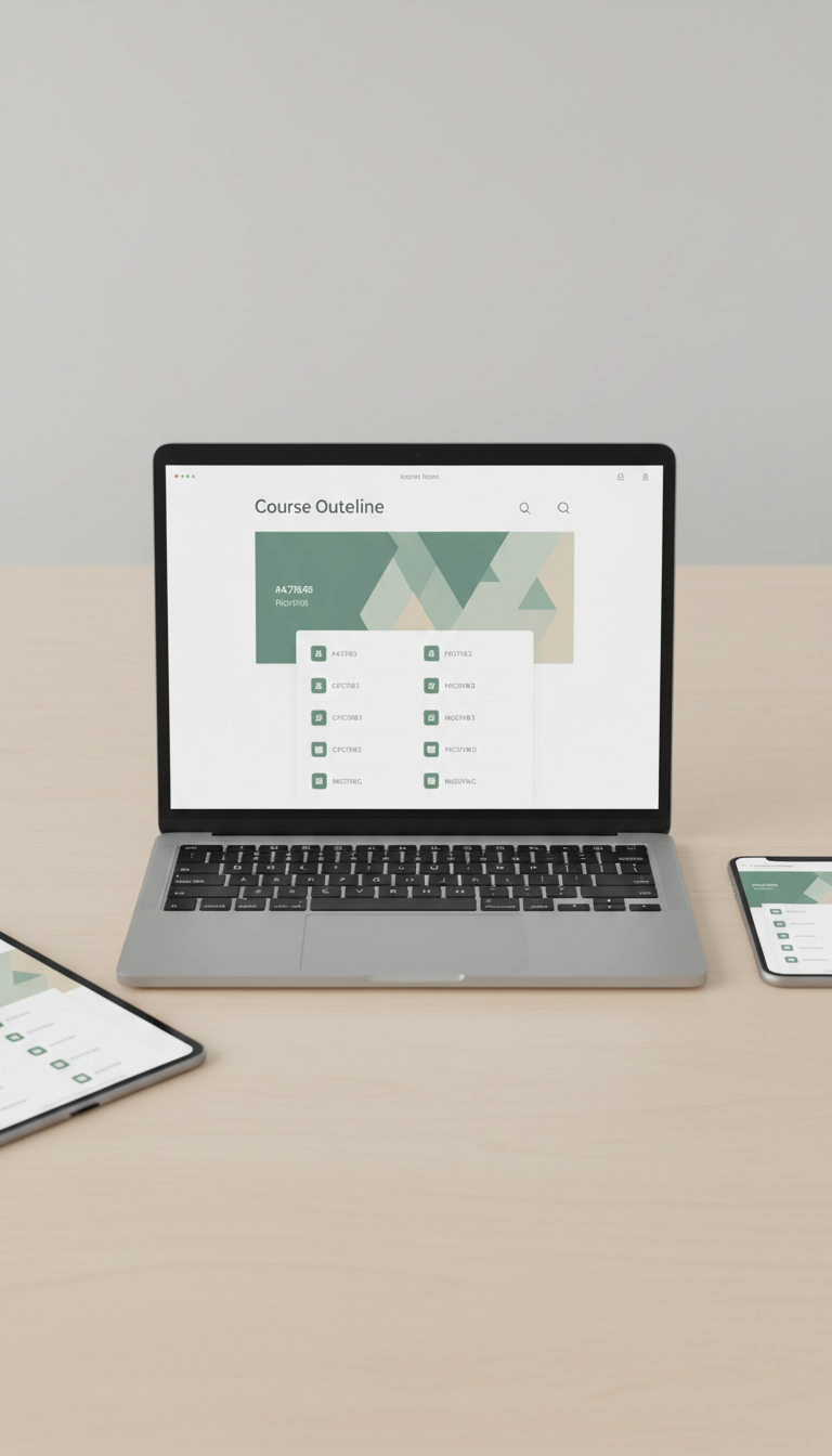 Course Outline Digital Overview