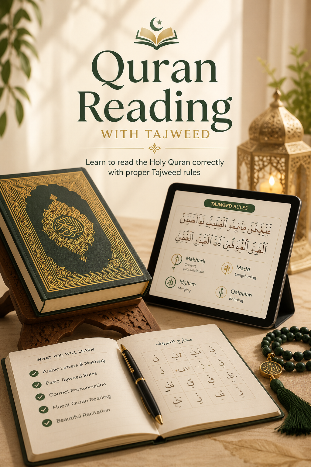 Quran Reading with Tajweed